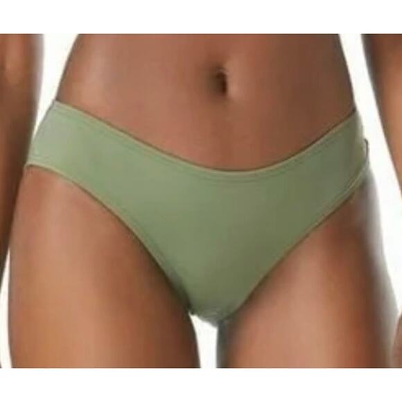 Vince Camuto Safari Green Cheeky Bikini Bottom S NWT - Picture 1 of 5